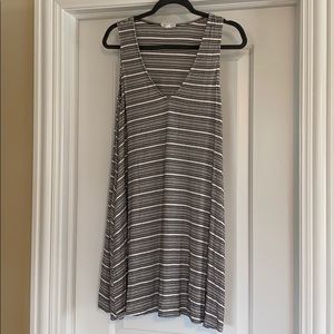 Stripped tank dress